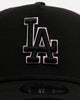 New Era Los Angeles Dodgers 'Thoughtful' 9FORTY A-Frame Trucker Snapback Black/Pink