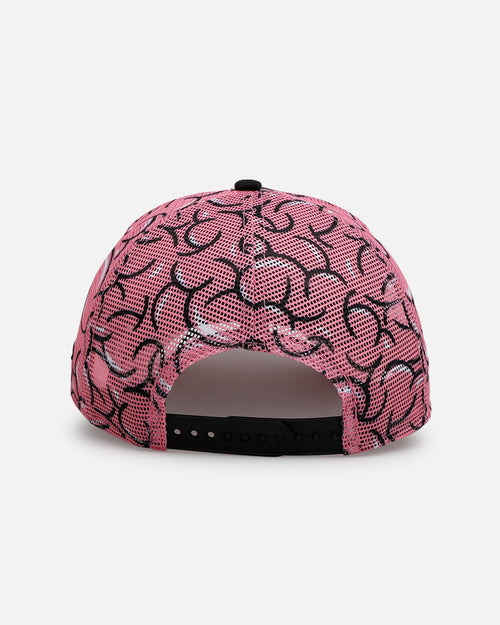 New Era Mexico National Baseball Team 'Thoughtful' 9FORTY A-Frame Trucker Snapback Black/Pink