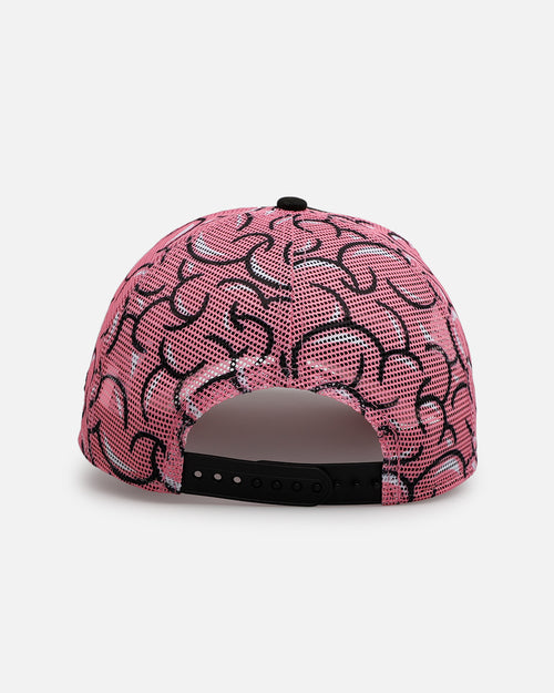 New Era San Diego Padres 'Thoughtful' 9FORTY A-Frame Trucker Snapback Black/Pink