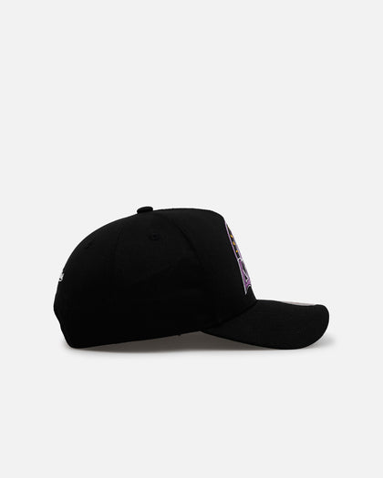 Mitchell & Mess Los Angeles Lakers 'City Of Champions' Pro Pinch Snapback Black