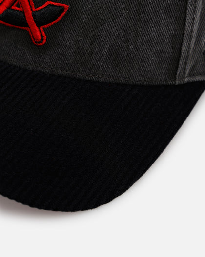 Casquette Plate Noire Snapback Avec Lettres De Chicago Blackhawks NHL De 47 Brand Casquette Plate Noire Snapback Avec Lettres De Chicago Blackhawks NHL De 47 Brand