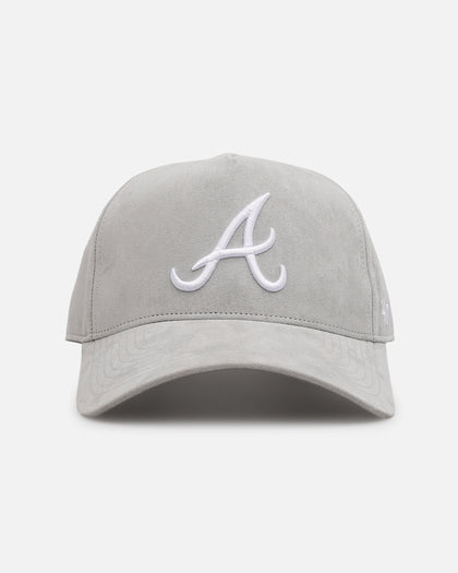 47 Brand Atlanta Braves 'Ultrasuede' '47 MVP DT Strapback Gray/White