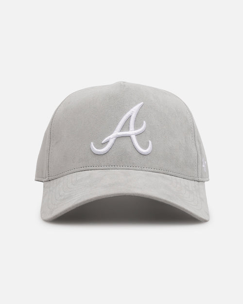 47 Brand Atlanta Braves 'Ultrasuede' '47 MVP DT Strapback Gray/White