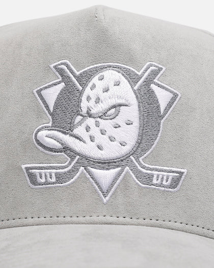 47 Brand Anaheim Ducks 'Ultrasuede' '47 MVP DT Strapback Gray/White