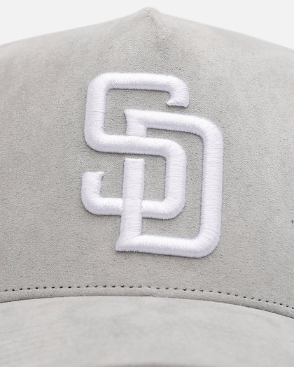47 Brand San Diego Padres 'Ultrasuede' '47 MVP DT Strapback Gray/White
