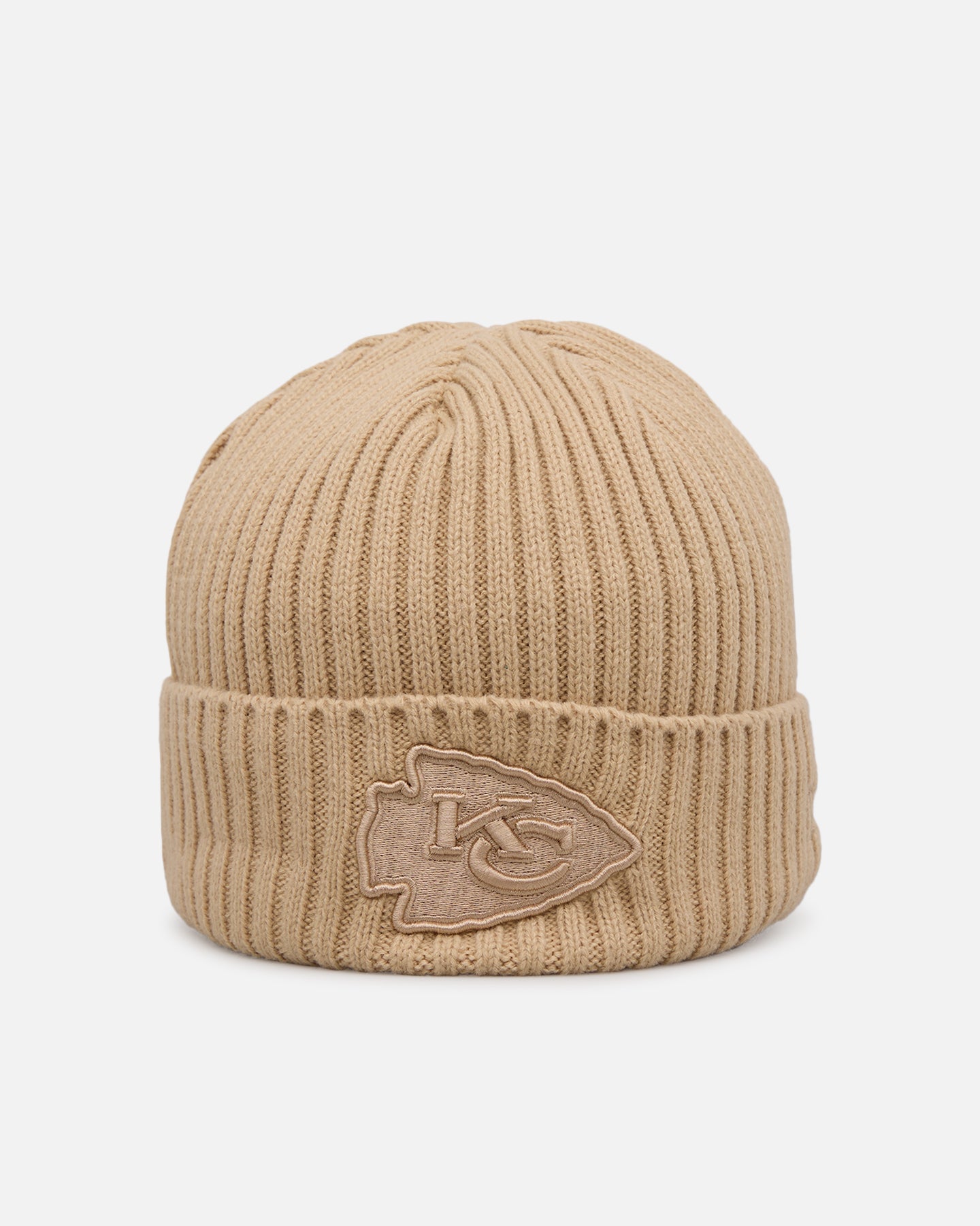 New Era Kansas City Chiefs 'Color Pack' Beanie Tan | Culture Kings US