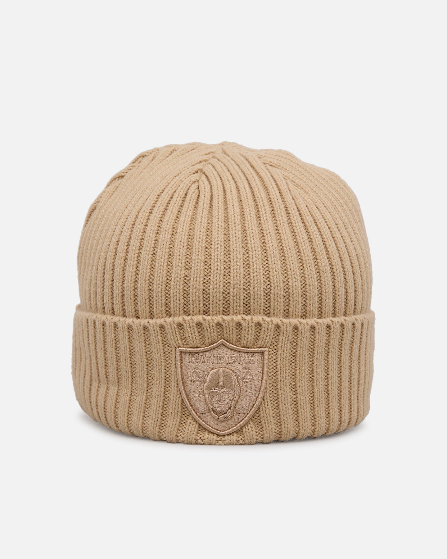 New Era Las Vegas Raiders 'Color Pack' Beanie Tan | Culture Kings US