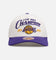 Mitchell & Ness Los Angeles Lakers 'NBA Elite Finals' MVP Snapback Cream/Purple