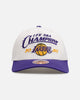 Mitchell & Ness Los Angeles Lakers 'NBA Elite Finals' MVP Snapback Cream/Purple