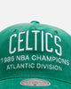 Mitchell & Ness Boston Celtics 'Worldwide' Deadstock Corduroy Snapback Green