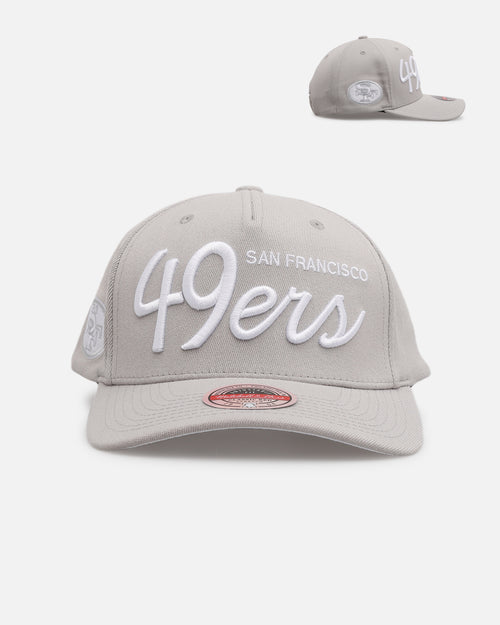 Mitchell & Ness San Francisco 49ers 'Gray Tones' MVP Snapback Gray