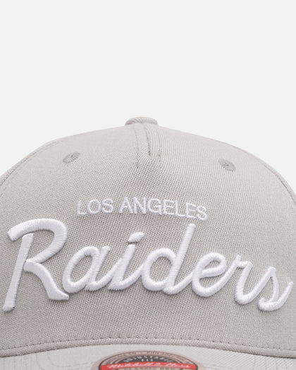 Mitchell & Ness Los Angeles Raiders 'Gray Tones' MVP Snapback Gray
