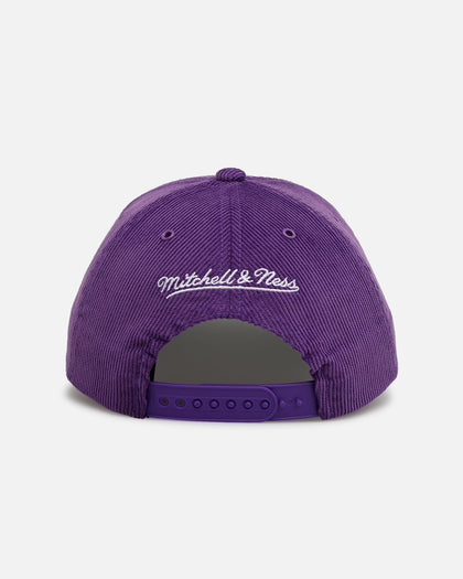 Mitchell & Ness Los Angeles Lakers 'Worldwide' Deadstock Corduroy Snapback Purple