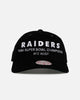 Mitchell & Ness Las Vegas Raiders 'Worldwide' Deadstock Corduroy Snapback Black