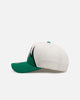 Mitchell & Ness Boston Celtics 'Shark Tooth' Pro Pinch Snapback Cream/Green