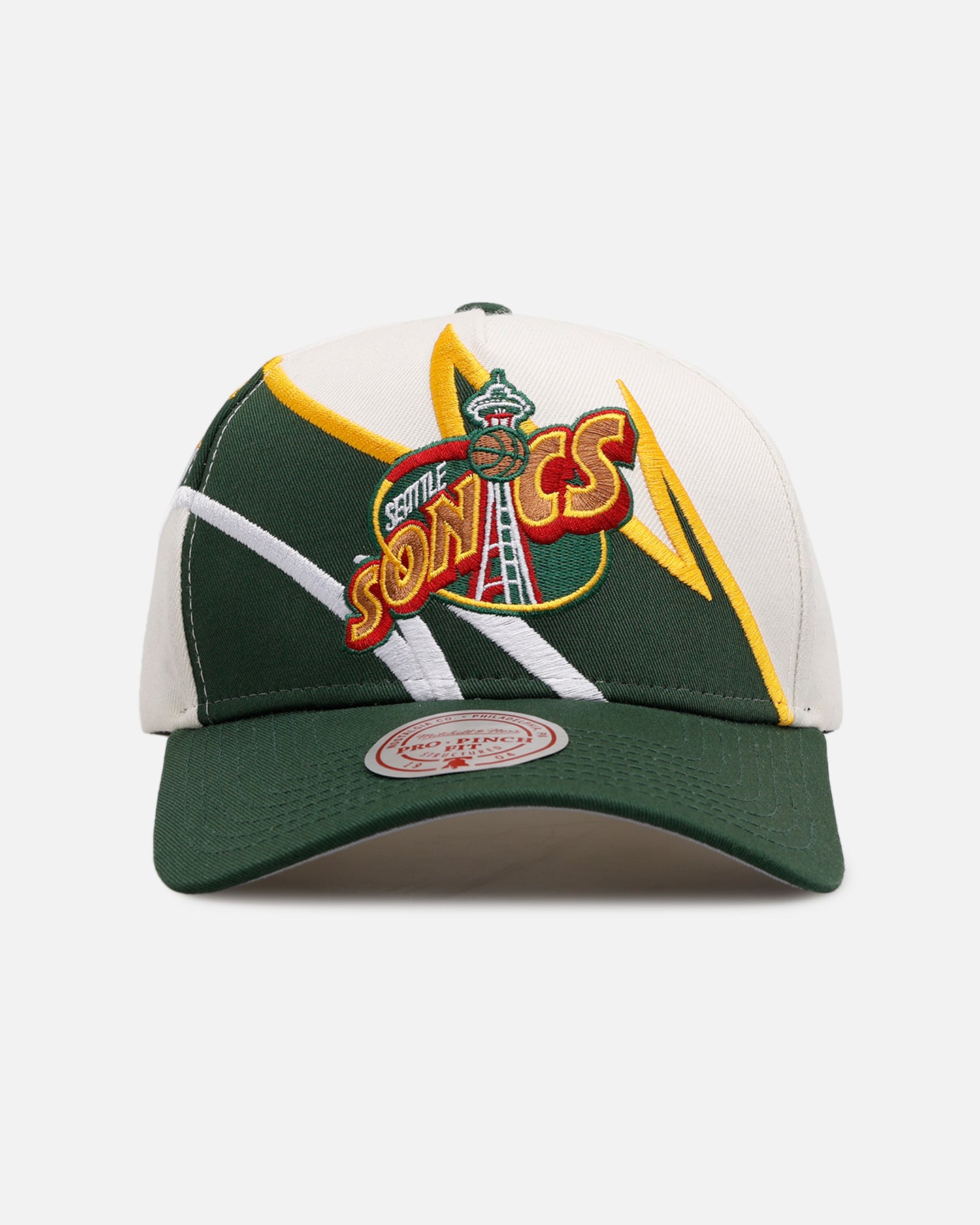 nao 　　Mitchell & Ness シンゴ西成 コラボキャップ Mitchell & Ness Seattle SuperSonics 'Shark Tooth' Pro Pinch