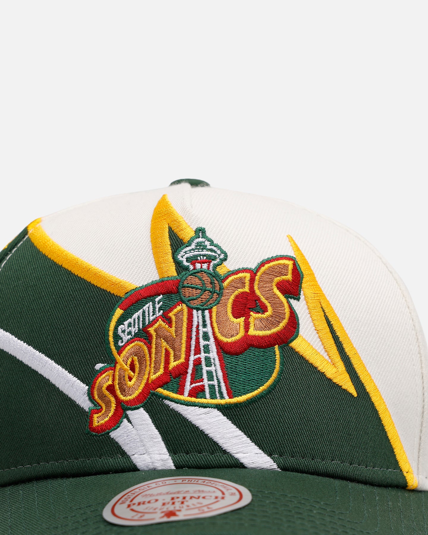 Mitchell & Ness Seattle SuperSonics 'Shark Tooth' Pro Pinch