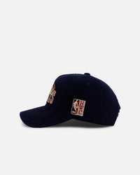 Mitchell & Ness Denver Nuggets 'Vintage Cord' Pro Pinch Corduroy Snapback Navy