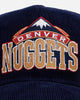 Mitchell & Ness Denver Nuggets 'Vintage Cord' Pro Pinch Corduroy Snapback Navy
