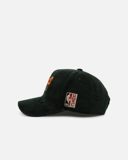 Mitchell & Ness Seattle SuperSonics 'Vintage Cord' Pro Pinch Corduroy Snapback Green