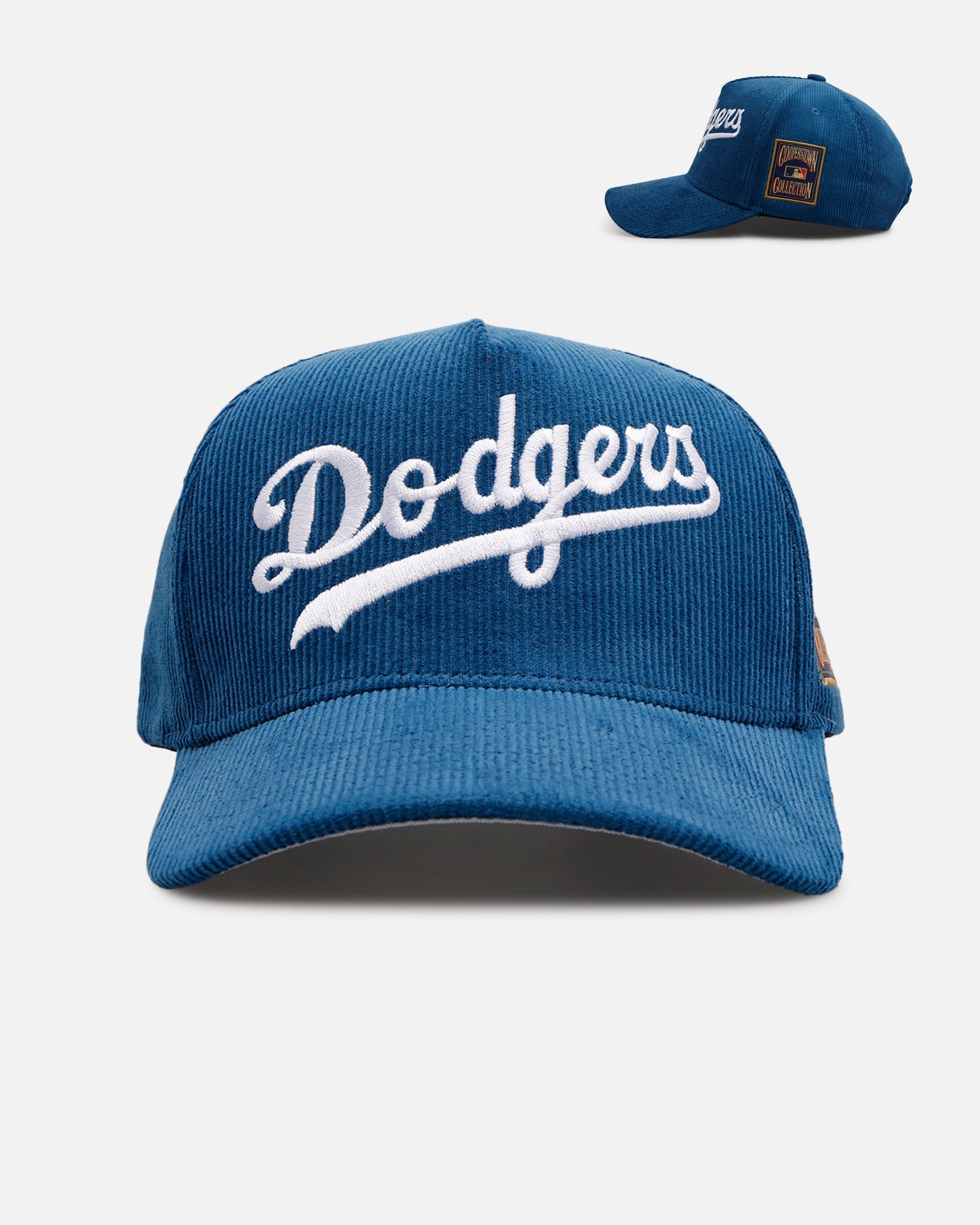 Dogearrecords cap ネイビー　1/2 Mitchell & Ness Los Angeles Dodgers 'Vintage Cord' Pro Pinch