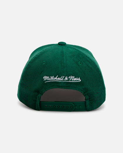 Mitchell & Ness Seattle SuperSonics 'Vintage Cord' Pro Pinch Corduroy Snapback Green