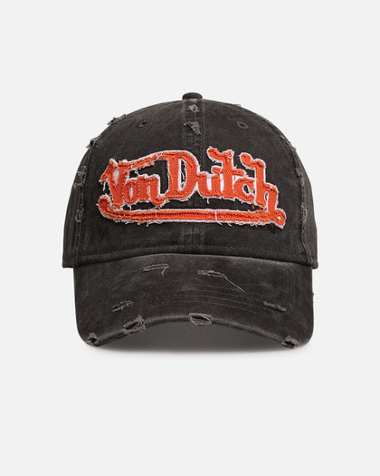 Von Dutch Von Dutch Dad Strapback Hat Washed Black