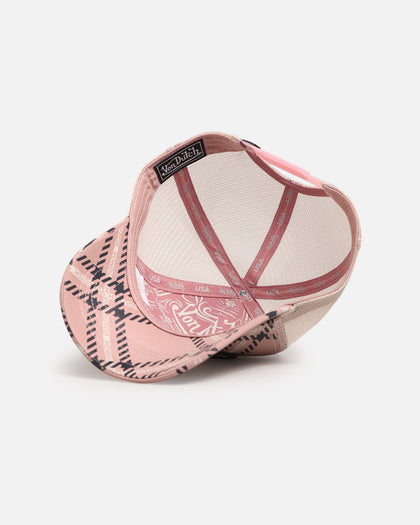 Von Dutch Von Dutch Trucker Snapback Hat Pink