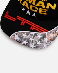 Loiter Neo Military Snapback Hat Black