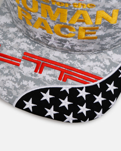 Loiter Neo Military Snapback Hat Snow Camo