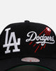 Mitchell & Ness Los Angeles Dodgers 'Busted' Pro Pinch Snapback Black