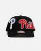 Mitchell & Ness Philadelphia Phillies 'Busted' Pro Pinch Snapback Black
