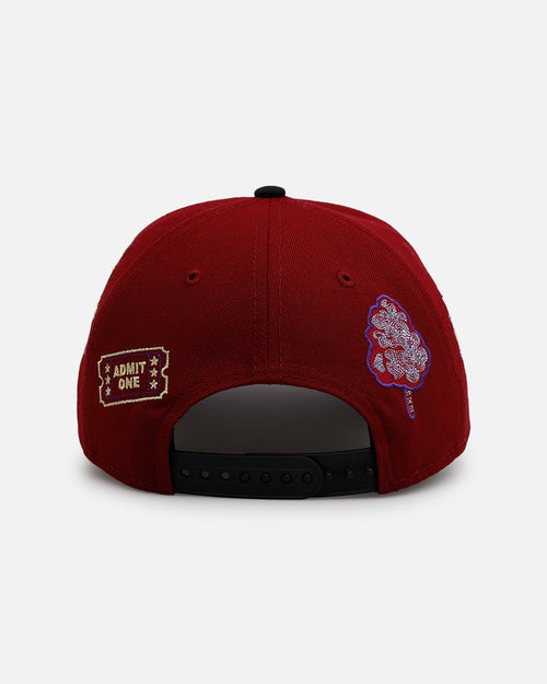 New Era Houston Astros 'Carnival' 9FORTY A-Frame Snapback Cardinal