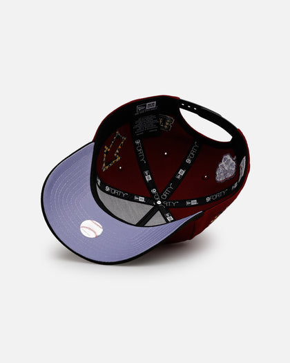 New Era Houston Astros 'Carnival' 9FORTY A-Frame Snapback Cardinal