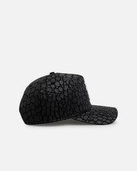 New Era New York Mets 'Croc Skin' 9FORTY A-Frame Snapback Black