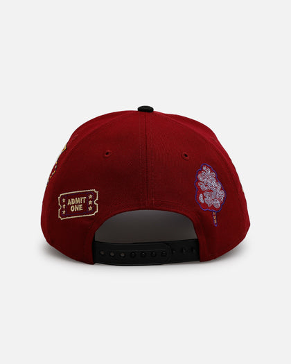 New Era New York Yankees 'Carnival' 9FORTY A-Frame Snapback Cardinal