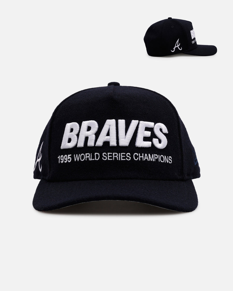 Casquette New Era Atlanta Braves Diamond Collection - Laine Bleue - Taille 8 - Occasion