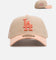 New Era Los Angeles Dodgers 'Peach Suede' 9FORTY A-Frame Snapback Peach