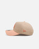 New Era Los Angeles Dodgers 'Peach Suede' 9FORTY A-Frame Snapback Peach