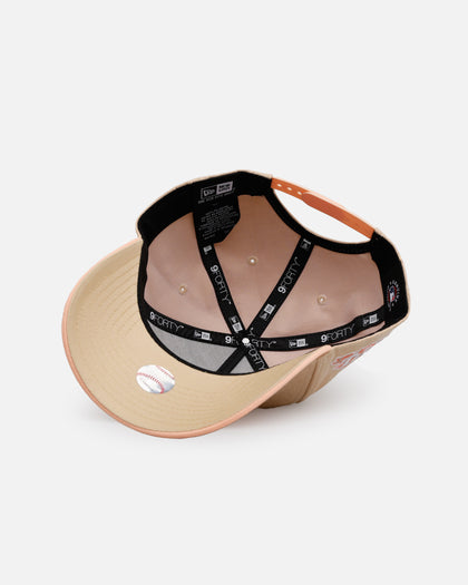 New Era San Francisco Giants 'Peach Suede' 9FORTY A-Frame Snapback Peach
