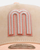New Era Mexico National Baseball Team 'Peach Suede' 9FORTY A-Frame Snapback Peach