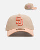 New Era San Diego Padres 'Peach Suede' 9FORTY A-Frame Snapback Peach