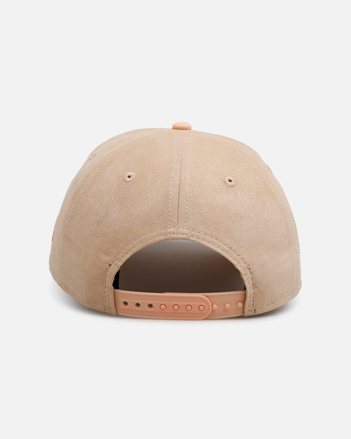 New Era San Diego Padres 'Peach Suede' 9FORTY A-Frame Snapback Peach