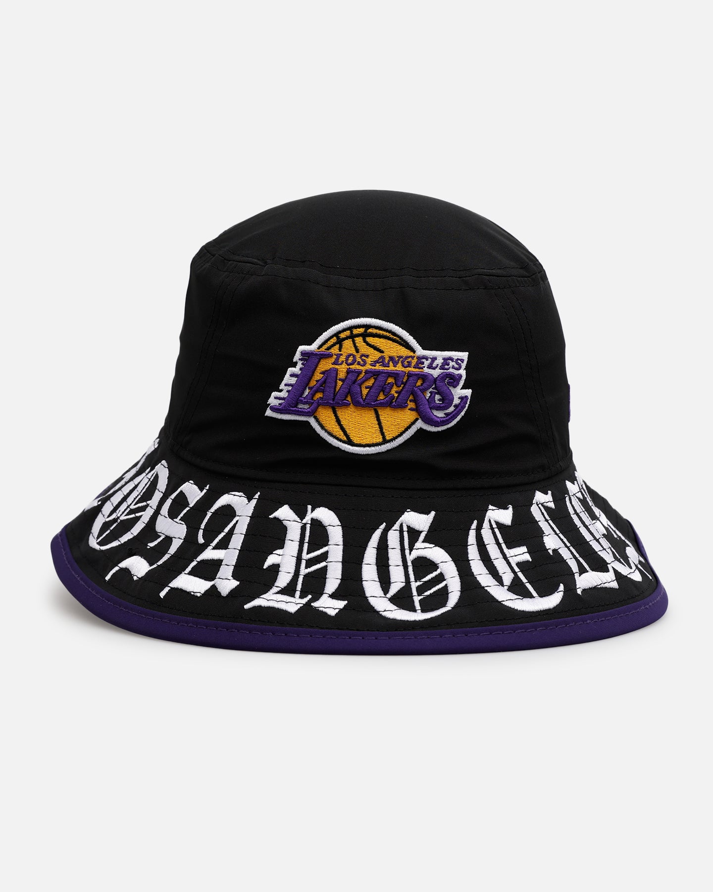 New Era Los Angeles Lakers 'Summer League' Bucket Hat Black