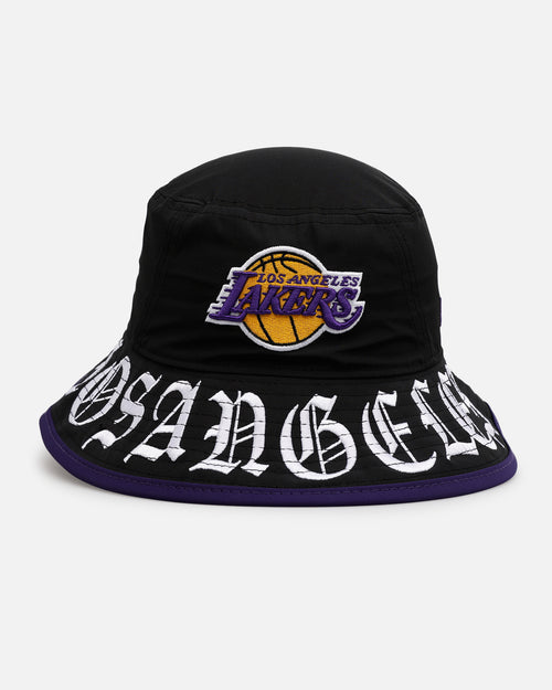 New Era Los Angeles Lakers 'Summer League' Bucket Hat Black