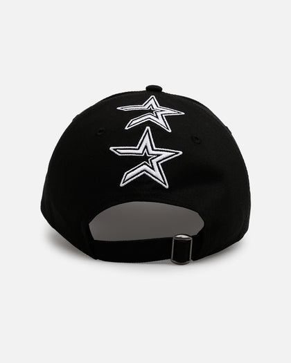 New Era Houston Astros 'Spine' 9FORTY A-Frame Strapback Black/White