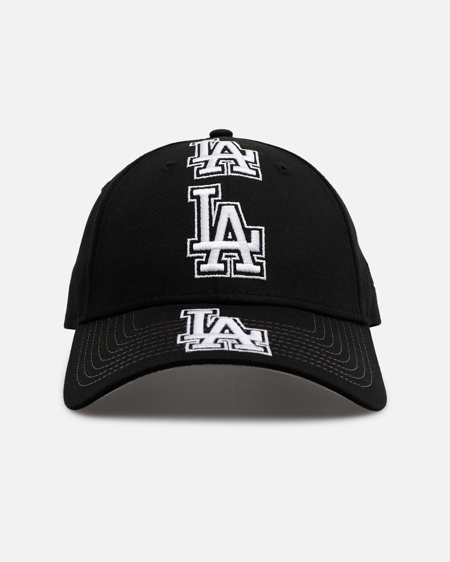 New Era Los Angeles Dodgers 'Spine' 9FORTY A-Frame Strapback Black