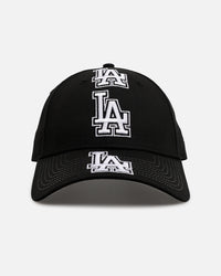 New Era Los Angeles Dodgers 'Spine' 9FORTY A-Frame Strapback Black/White