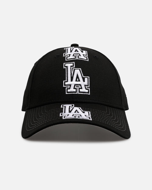 New Era Los Angeles Dodgers 'Spine' 9FORTY A-Frame Strapback Black/White