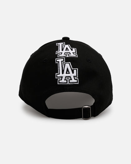 New Era Los Angeles Dodgers 'Spine' 9FORTY A-Frame Strapback Black/White